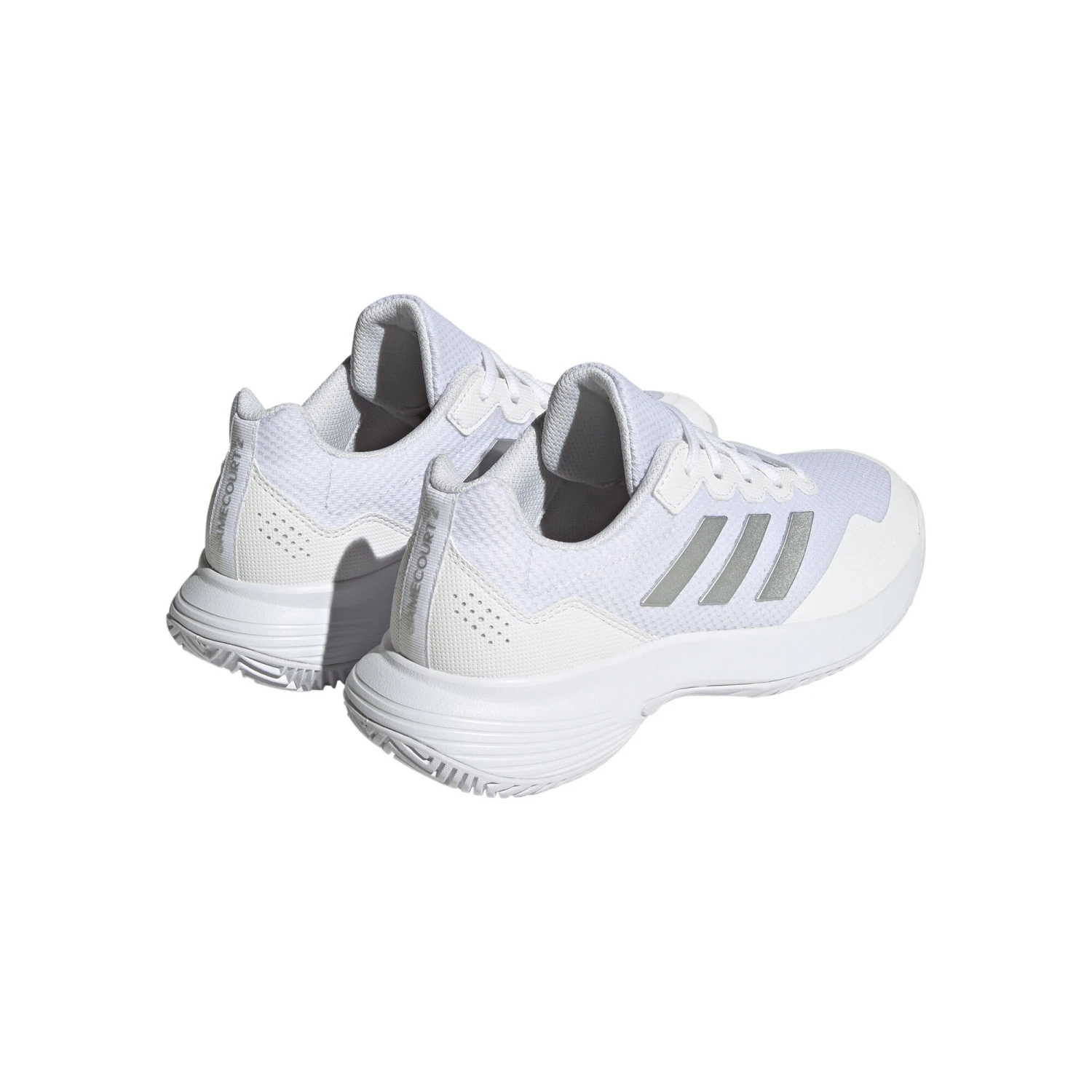 ADIDAS Gamecourt 2 Scarpa Per Tutte Le Superfici Donna - Bianco, Argento 7 ADIDAS Gamecourt 2 Scarpa Per Tutte Le Superfici Donna - Bianco, Argento - immagine 5