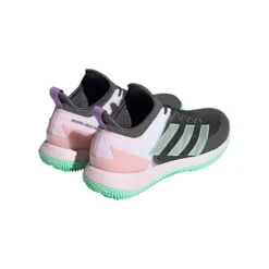 ADIDAS Adizero Ubersonic 4 Scarpa Per Terra Rossa Donna - Grigio Scuro, Rosa -Tennis Attrezzature Negozio 05596000 0 2