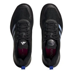 ADIDAS Defiant Speed Scarpa Per Tutte Le Superfici Uomini - Nero, Blu Chiaro -Tennis Attrezzature Negozio 05611000 0 4