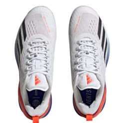 ADIDAS Adizero Cybersonic Scarpa Per Tutte Le Superfici Uomini - Bianco, Blu -Tennis Attrezzature Negozio 05612000 0 4