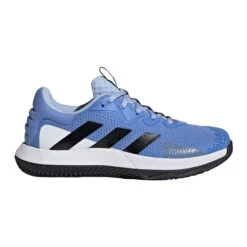 ADIDAS SoleMatch Control Scarpa Per Terra Rossa Uomini - Blu Chiaro, Nero