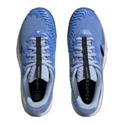 ADIDAS SoleMatch Control Scarpa Per Terra Rossa Uomini - Blu Chiaro, Nero -Tennis Attrezzature Negozio 05616000 0 4