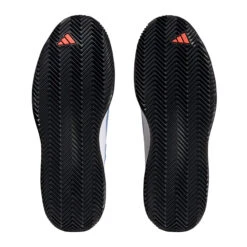 ADIDAS SoleMatch Control Scarpa Per Terra Rossa Uomini - Blu Chiaro, Nero -Tennis Attrezzature Negozio 05616000 0 5