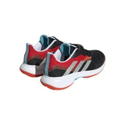 ADIDAS CourtJam Control Scarpa Per Terra Rossa Uomini - Nero, Rosso -Tennis Attrezzature Negozio 05747000 0 2