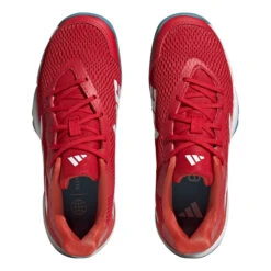 ADIDAS Barricade Bambini - Rosso, Bianco -Tennis Attrezzature Negozio 05762000 0 4