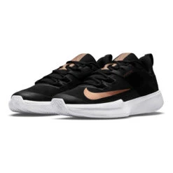 Nike Vapor Lite Scarpa Per Terra Rossa Donna - Nero, Oro -Tennis Attrezzature Negozio 16486000 0 7