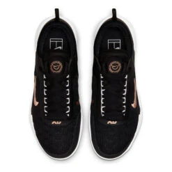 Nike Court Zoom NXT Scarpa Per Terra Rossa Donna - Nero, Oro -Tennis Attrezzature Negozio 16598000 0 4