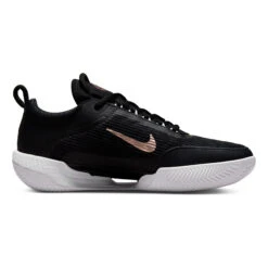 Nike Court Zoom NXT Scarpa Per Terra Rossa Donna - Nero, Oro -Tennis Attrezzature Negozio 16598000 0 8