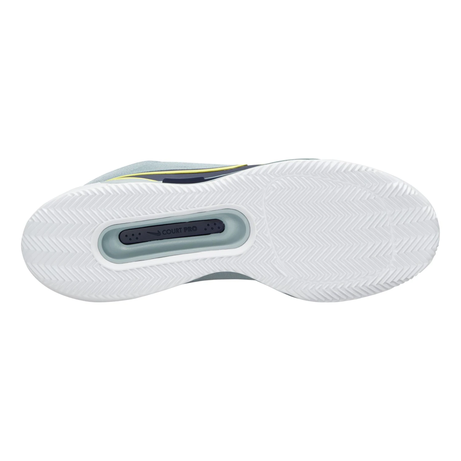 Nike Court Zoom Pro Scarpa Per Terra Rossa Donna - Blu Chiaro, Giallo 4 Nike Court Zoom Pro Scarpa Per Terra Rossa Donna - Blu Chiaro, Giallo - immagine 2