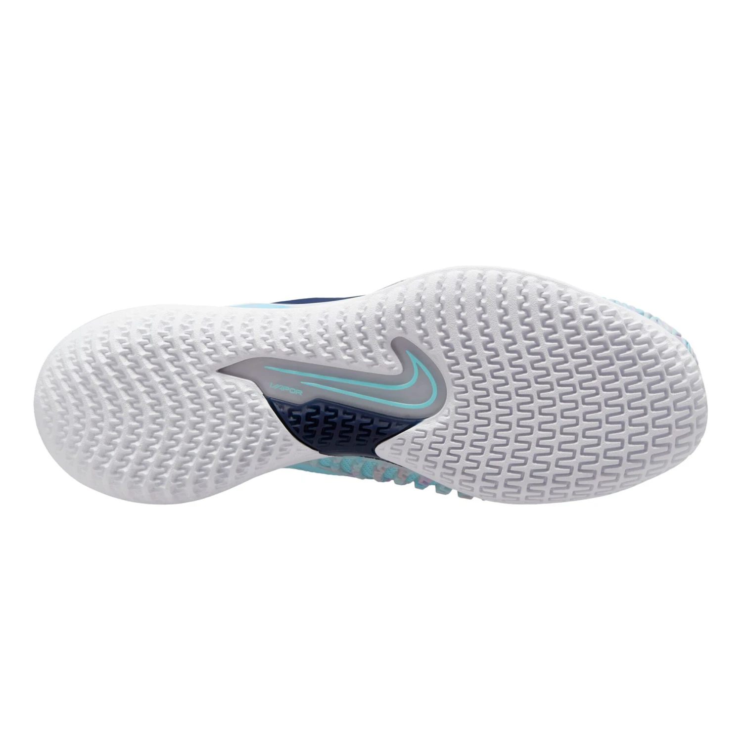 Nike React Vapor NXT Scarpa Per Tutte Le Superfici Donna - Blu Chiaro, Blu Scuro 4 Nike React Vapor NXT Scarpa Per Tutte Le Superfici Donna - Blu Chiaro, Blu Scuro - immagine 2