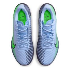 Nike Zoom Vapor 11 Scarpa Per Terra Rossa Uomini - Blu Chiaro, Verde Neon -Tennis Attrezzature Negozio 17340000 0 4